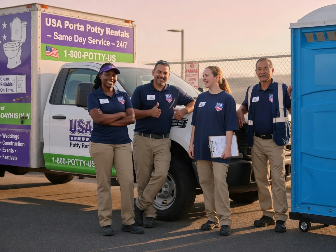 Porta Potty Rental company in New Bern, NC
